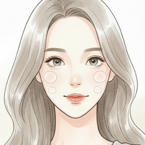 注入で整える影・やつれ対策ヒアルロン酸注入のイメージ