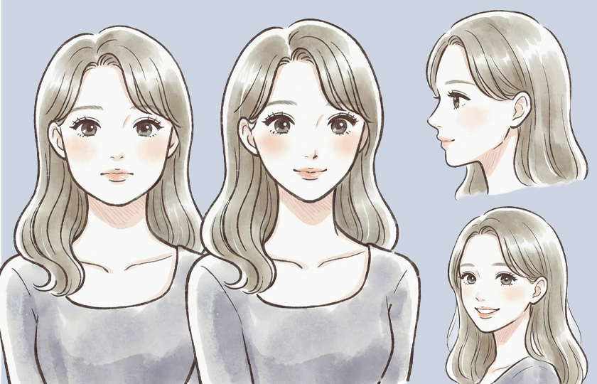 エラの張りがやわらぐことで、フェイスラインがすっきりし、横顔や写真写りに自信を持ちやすくなることが期待できます。