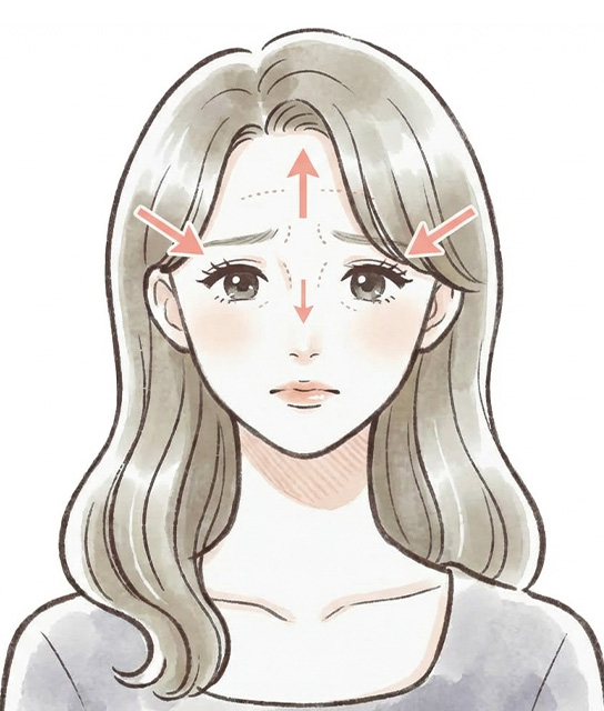 表情じわの仕組み