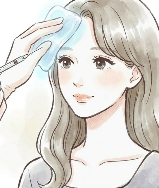 痛みを抑える工夫