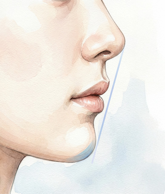 骨格に合わせたプロテーゼ選択