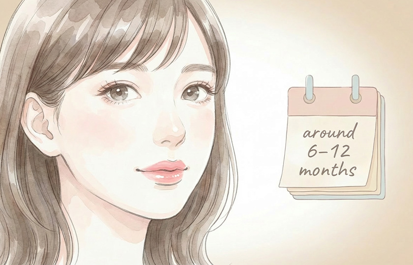 唇のボリュームアップのイメージ