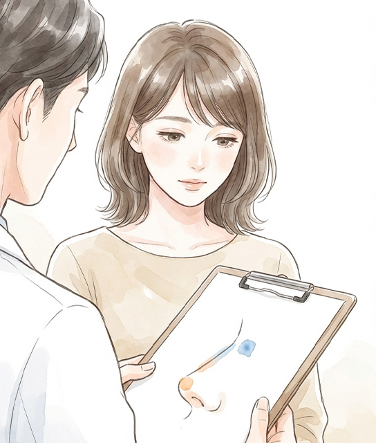 安全性に配慮した注入イメージ