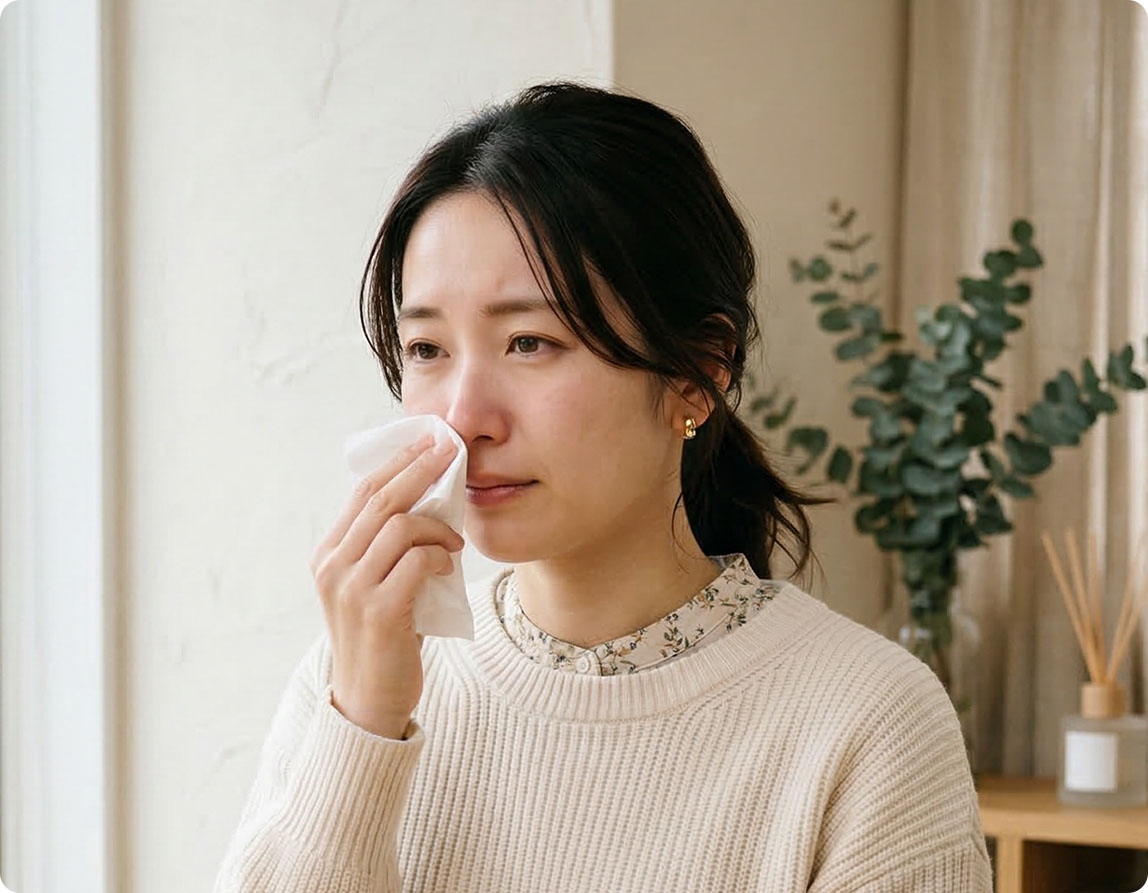 花粉症・鼻炎のお悩み