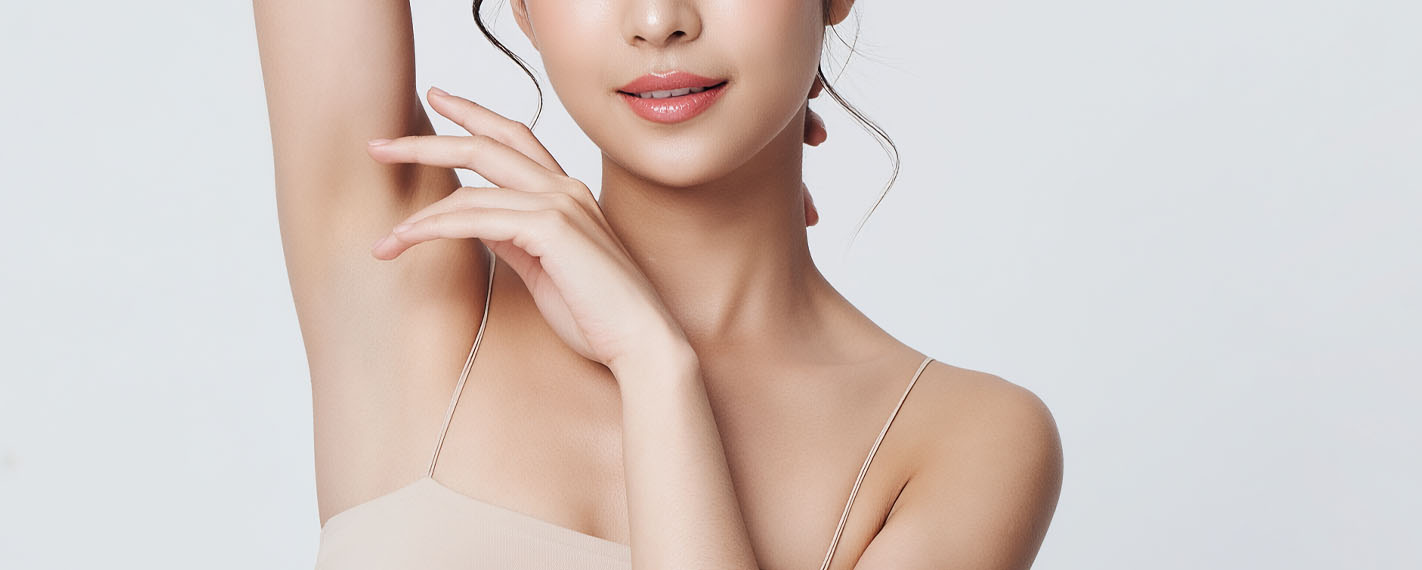 ワキ汗筋肉の働きを調整する注射のイメージ