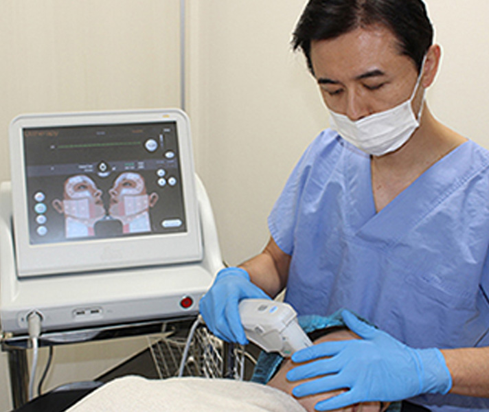 フェイスラインのたるみのイメージ