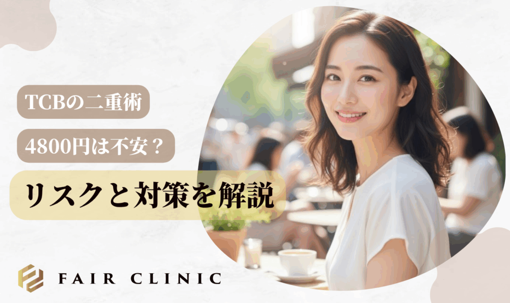 TCB二重術4,800円のリスクと対策