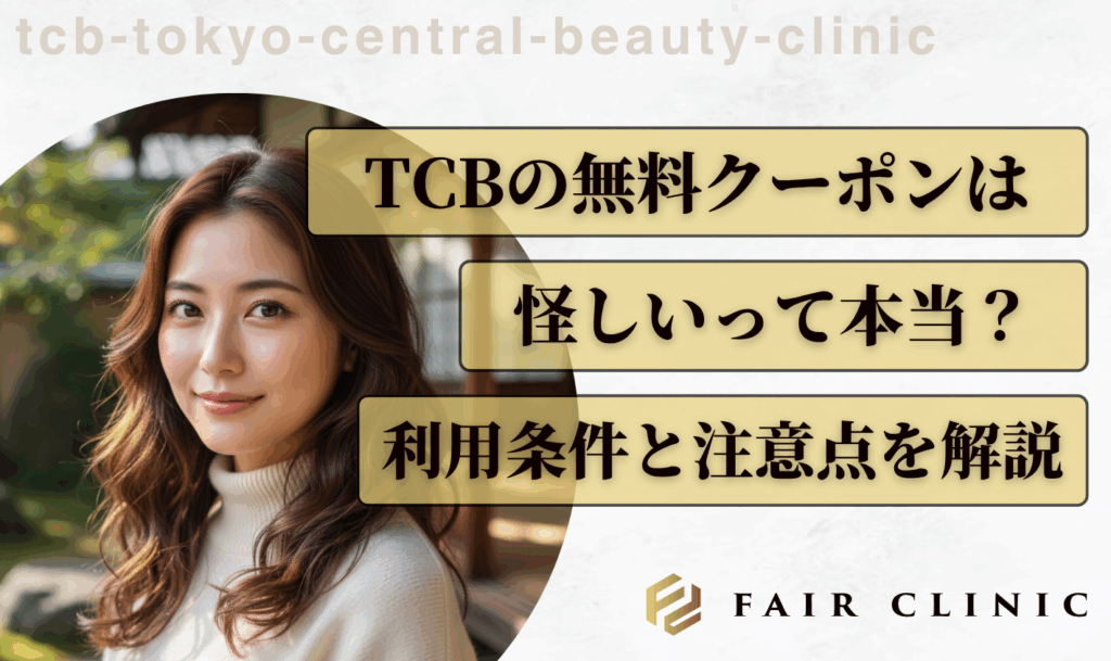 TCBの無料クーポンは怪しいって本当？利用条件と注意点を解説