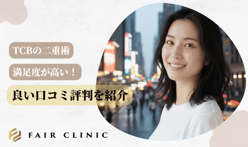 TCB二重術4,800円の良い口コミ！満足度が高い！