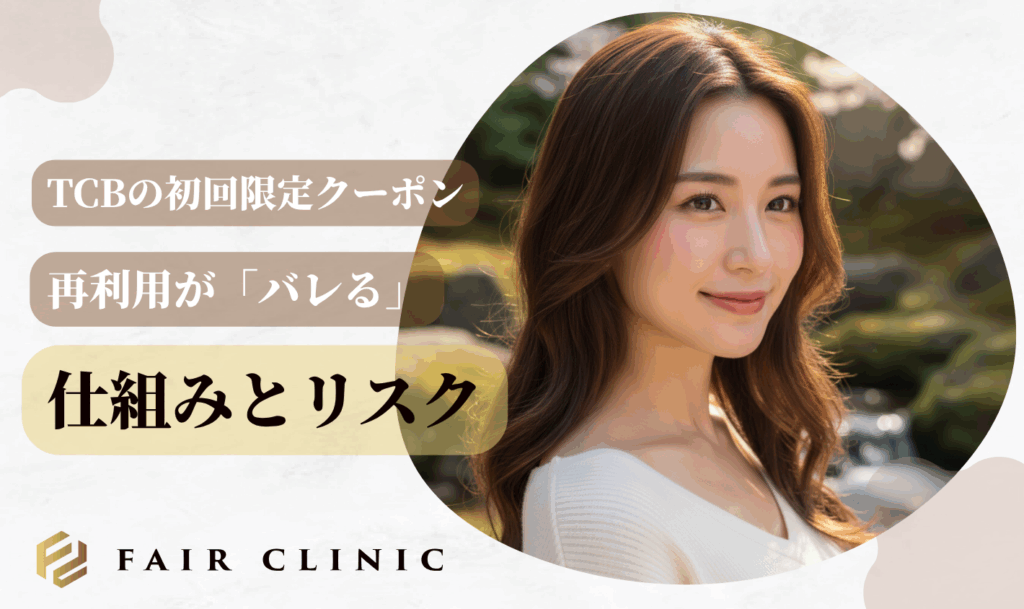 TCBの初回限定クーポン再利用が「バレる」仕組みとリスク