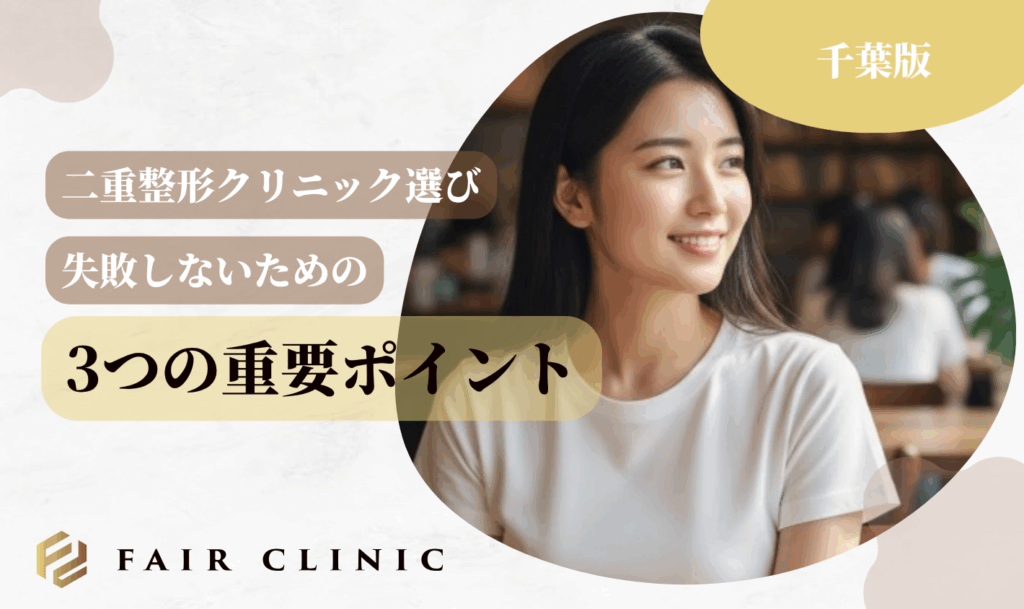 後悔しない！千葉のクリニック選びで失敗しない3つのチェックポイント