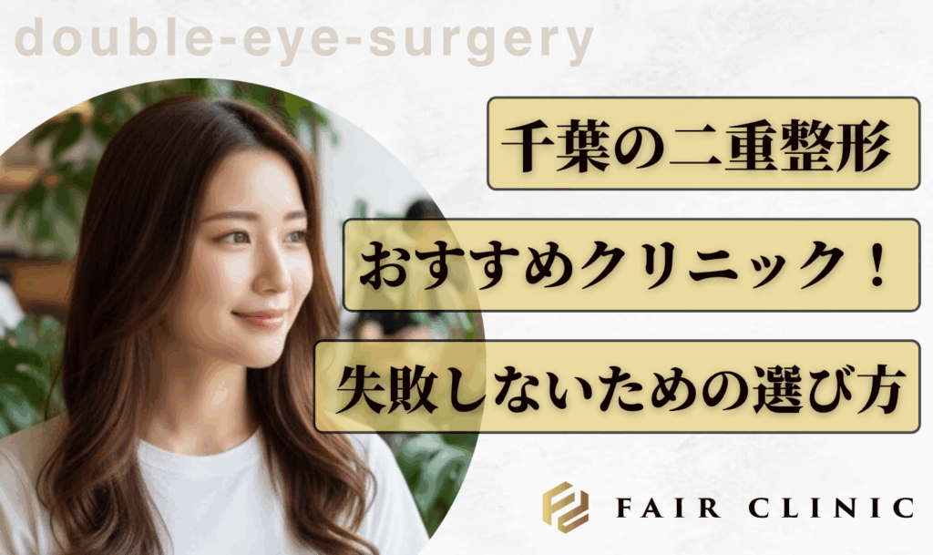 千葉で二重整形におすすめのクリニック10選！失敗しない選び方と料金・口コミ