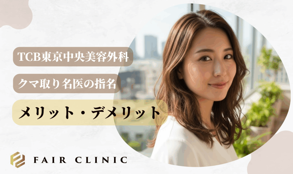 クマ取りの名医を指名するメリット・デメリット