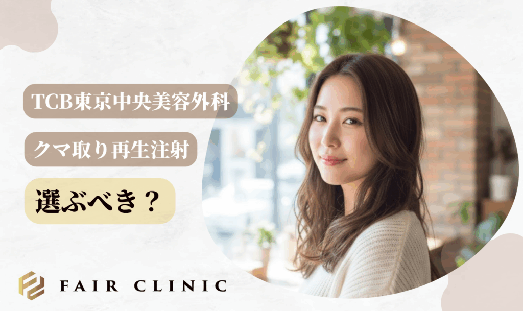 再生注射によるクマ取りを選ぶべき？