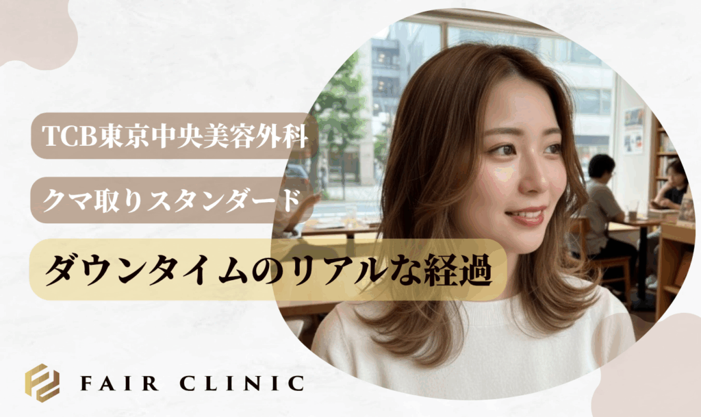 ダウンタイムのリアルな経過と過ごし方