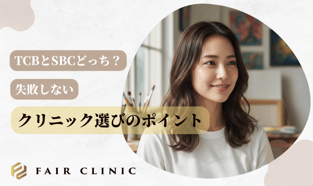 クマ取り施術の失敗しないクリニック選び3つのポイント