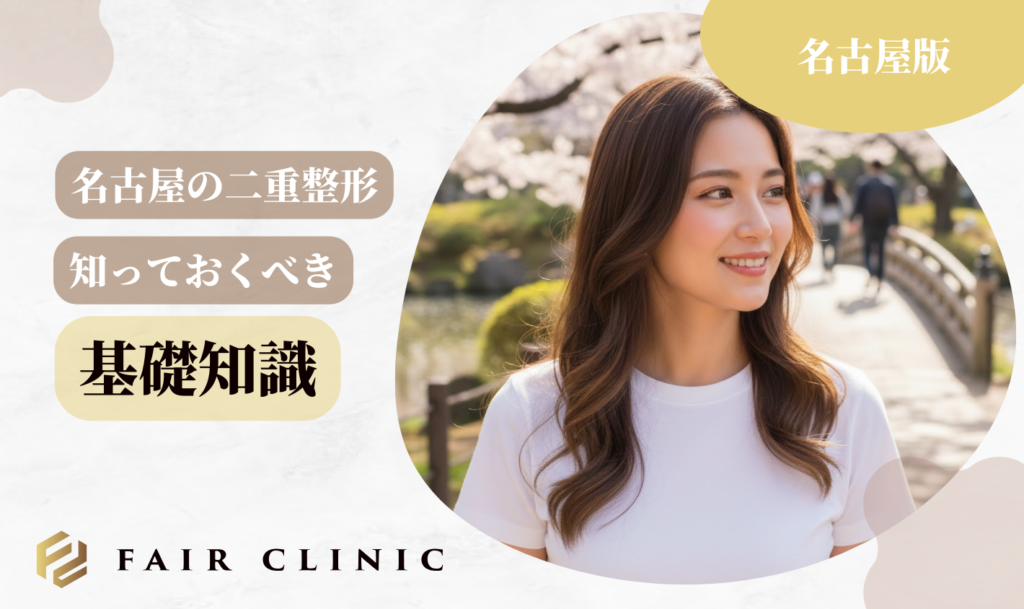 名古屋の二重整形の基礎知識を解説