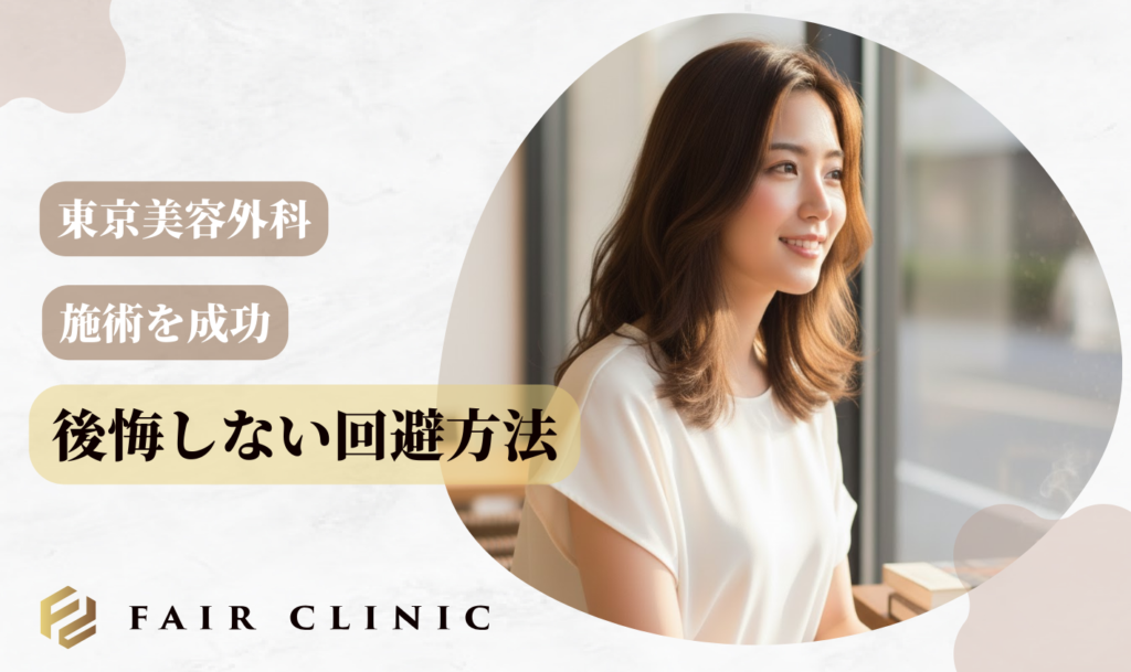東京美容外科の施術で後悔しないための回避方法