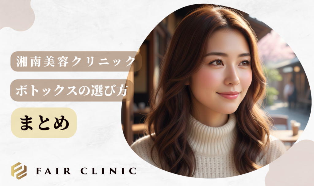 湘南美容クリニックのボトックスまとめ