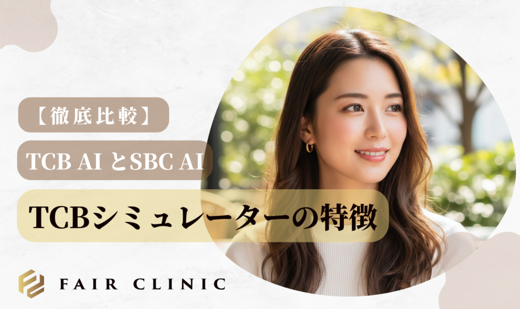 【2026最新】TCBのAIシミュレーションは予約なしでOK？自宅で理想の二重を診断 TCBシュミレーターの特徴