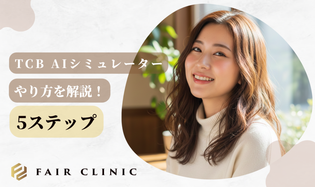 【2026最新】TCBのAIシミュレーションは予約なしでOK？自宅で理想の二重を診断 やり方5ステップ