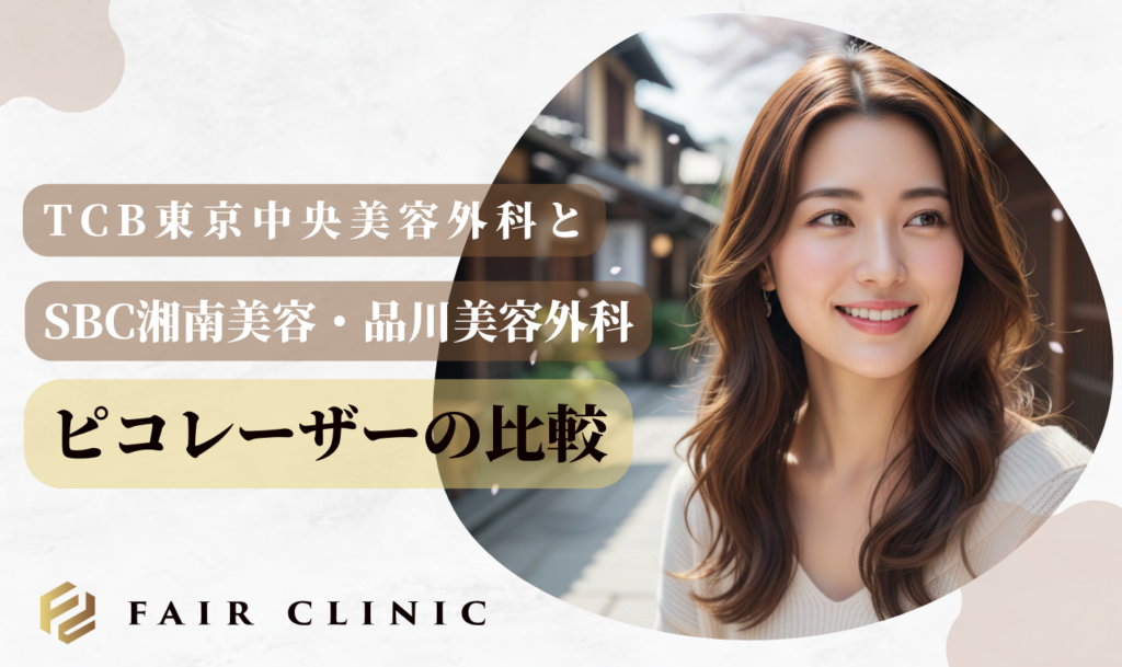 TCBピコレーザーの口コミは？他院と比較して分かった効果の差と安さの理由を解説 ピコレーザーの比較