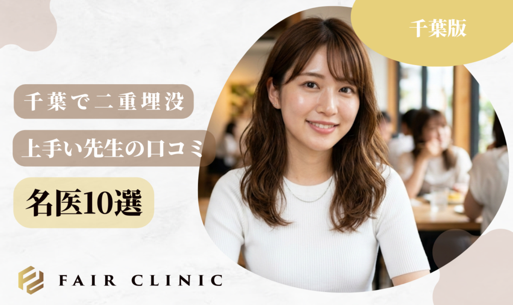 千葉二重埋没　名医10選