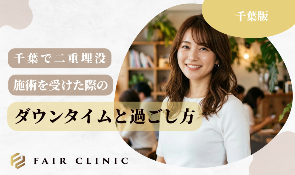 千葉二重埋没　ダウンタイムと過ごし方