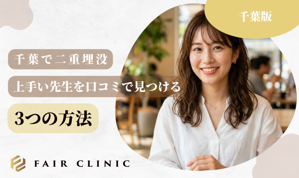 千葉二重埋没　上手い先生をクチコミで見つける3つの方法