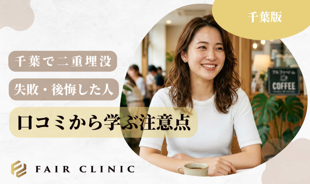 千葉二重埋没　口コミから学ぶ注意点