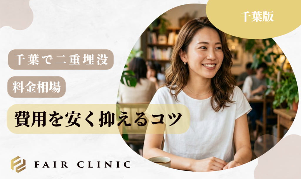 千葉二重埋没　料金相場