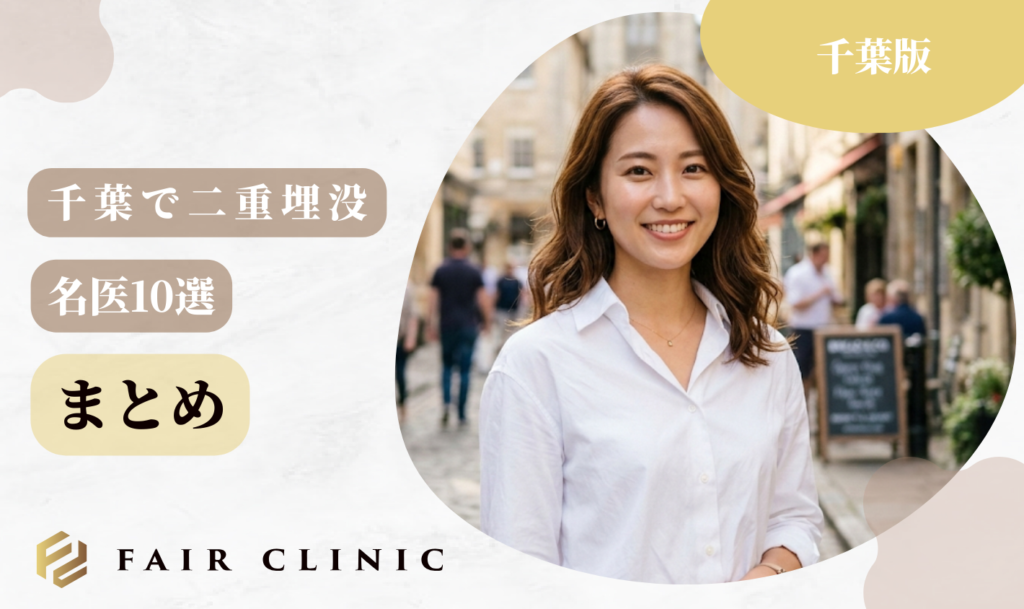 千葉二重埋没　まとめ