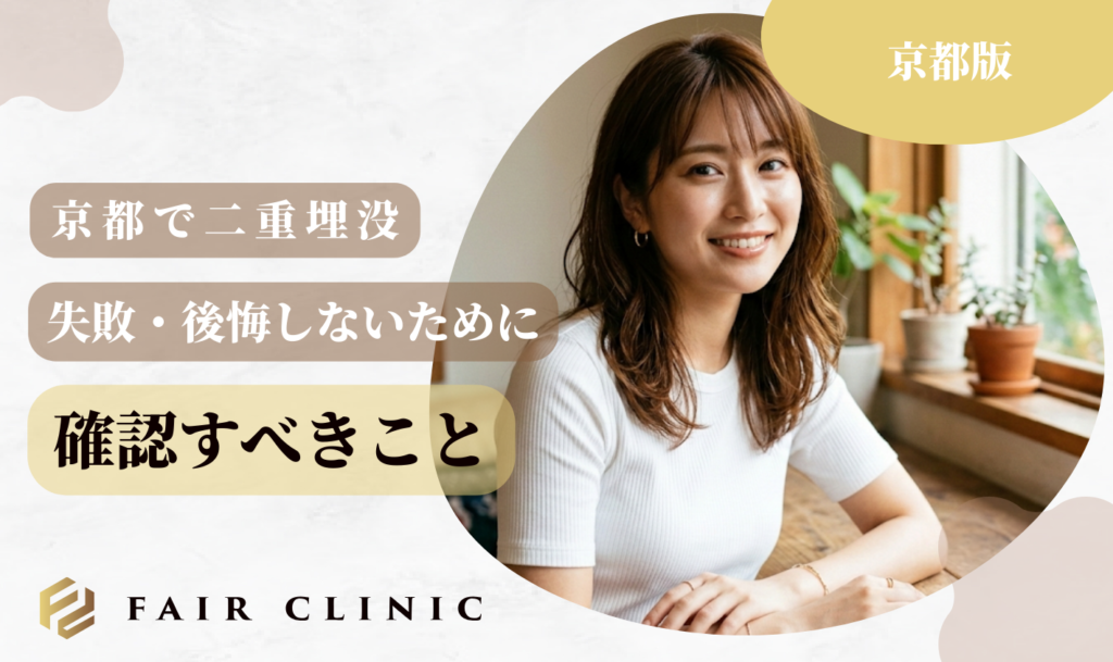 京都二重埋没　確認すべきこと