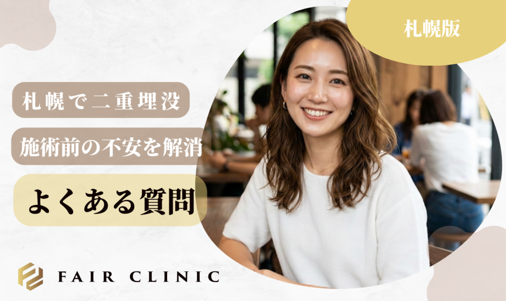 二重埋没　札幌　よくある質問