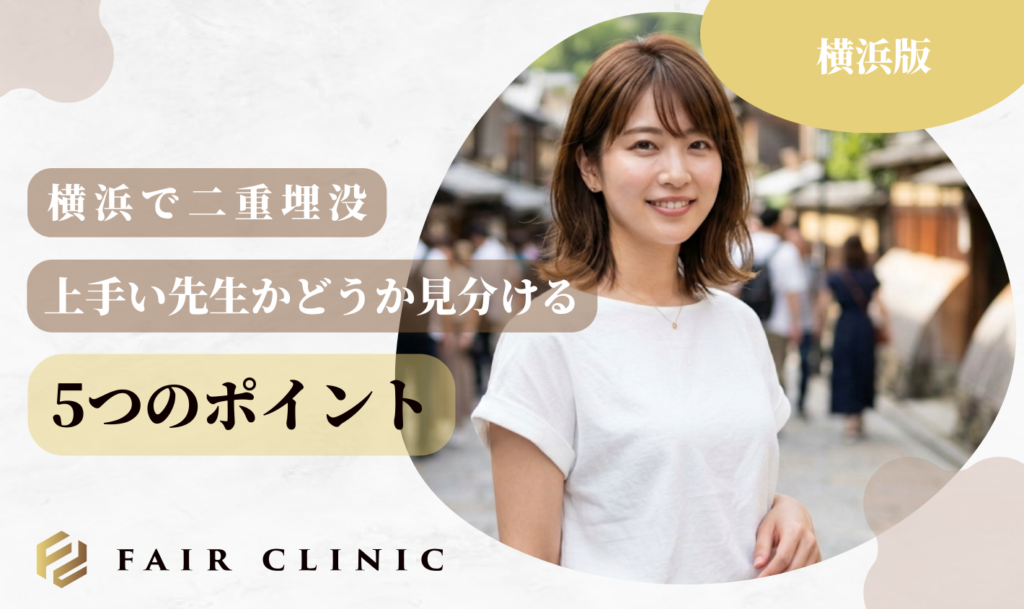 横浜二重埋没　上手い先生かどうかを見分ける5つのポイント