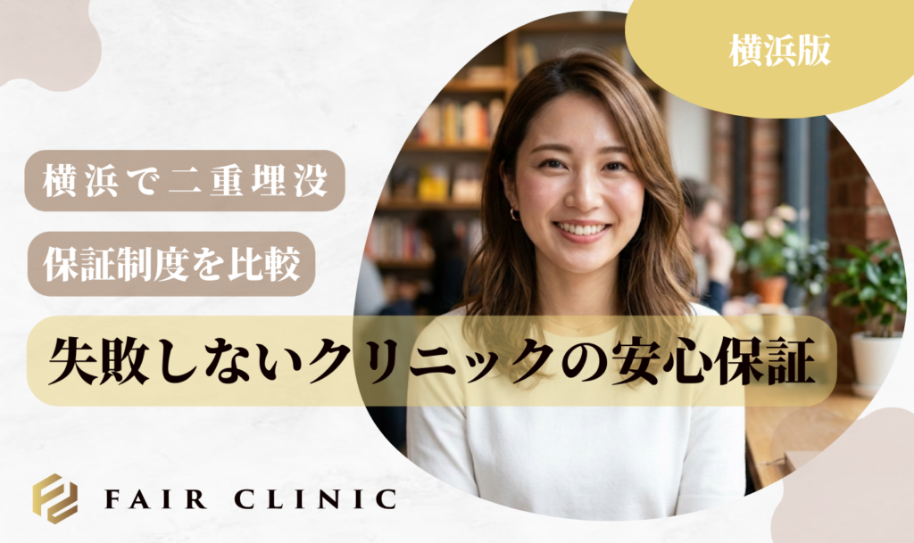 横浜二重埋没　安心保証