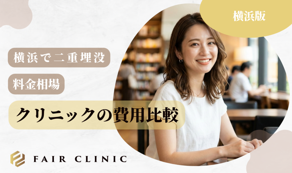 横浜二重埋没　費用比較