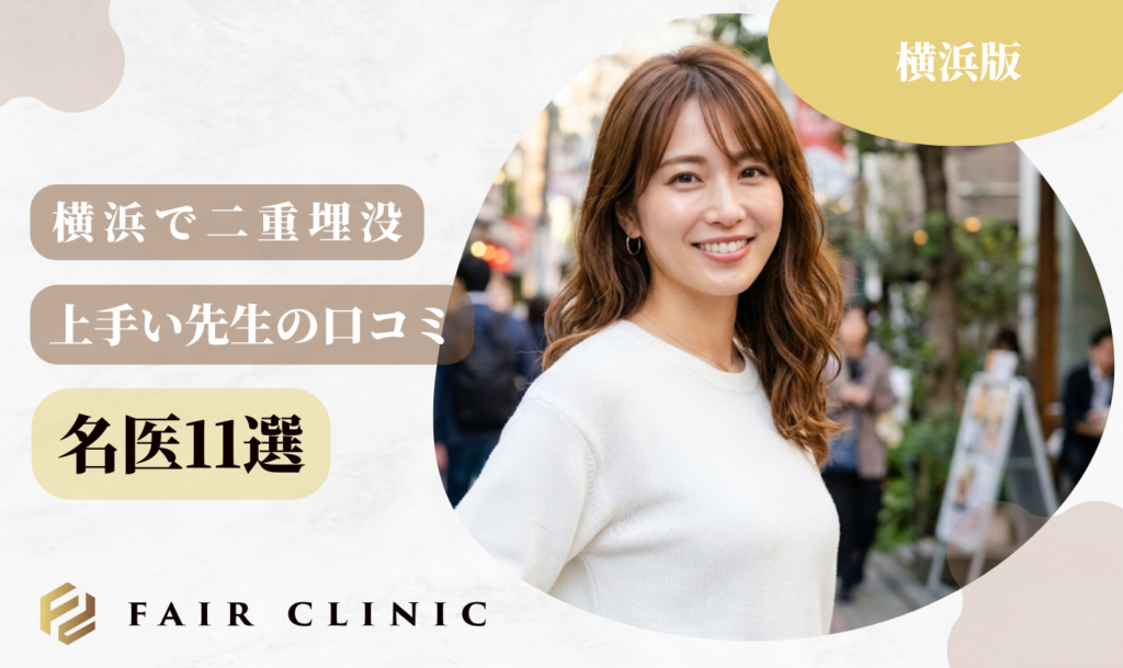 横浜二重埋没　名医11選