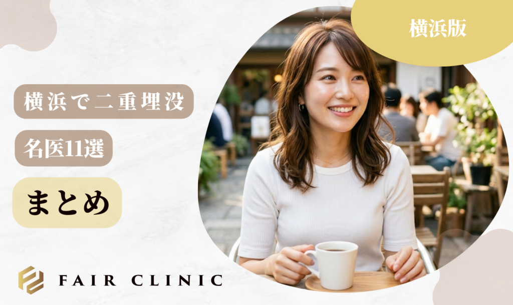 横浜二重埋没　まとめ