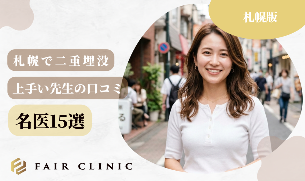 二重埋没　札幌　名医15選