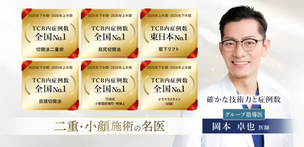 TCB東京中央美容外科 池袋駅前院 岡本 卓也 医師